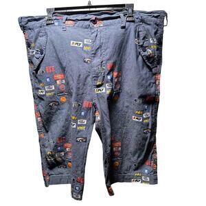 Born Fly Zip Up Flat Front Shorts